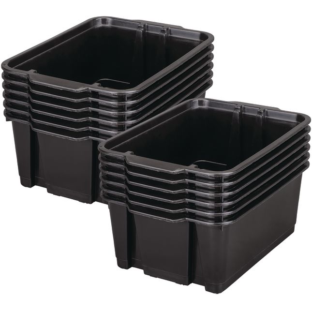 Classroom Stacking Bins - 12 bins