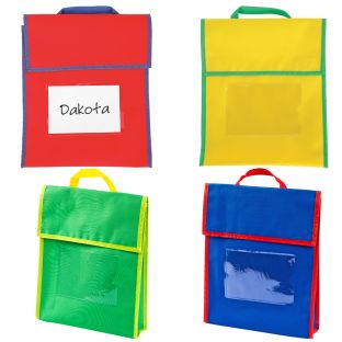 Store More® Medium Book Pouches - Primary Colors - 1 pouch