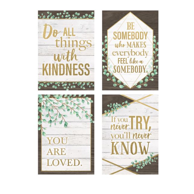 Eucalyptus Motivational Posters - Set of 4