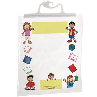 Really Good Stuff® Hang-Up Totes - 12 bags.