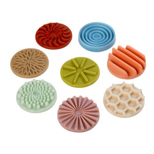 Really Good Stuff® Sensory Fidget Tactile Tokens – Set of 8